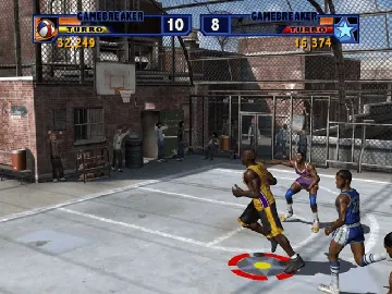 NBA Street Vol screen shot game playing